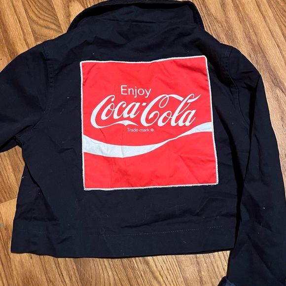 Authentic Coca-Cola jacket zip up jacket - Picture 4 of 6